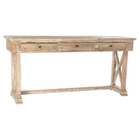 Console DKD Home Decor Blanc Pin (184 x 48 x 86 cm)