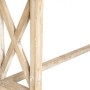 Console DKD Home Decor Blanc Pin (184 x 48 x 86 cm)