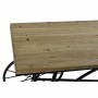 Console DKD Home Decor Sapin Noir Bicyclette Métal (128 x 40 x 82 cm)