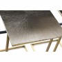 Lot DKD Home Decor Console Doré Métal Argent Cuivre Aluminium (103 x 27.5 x 77.5 cm) (4 pcs)