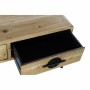 Table d'appoint DKD Home Decor Marron Noir Métal Sapin (100 x 50 x 52.5 cm)