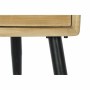 Table d'appoint DKD Home Decor Marron Noir Métal Sapin (100 x 50 x 52.5 cm)