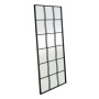 Miroir mural Noir Fenêtre 90 x 3 x 180 cm
