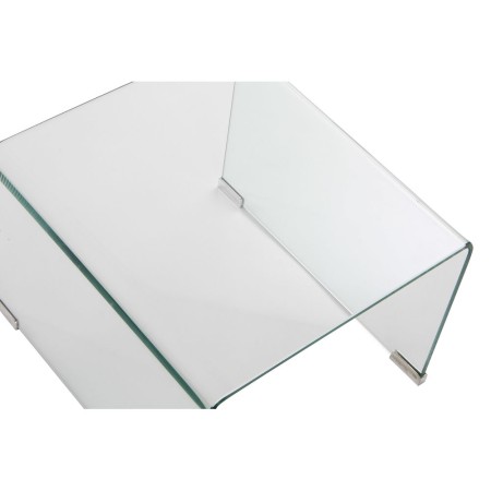 Jeu de 2 tables DKD Home Decor Transparent Verre (2 pcs) (48 x 45 x 31.5 cm) (45 x 40 x 30 cm)