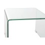 Jeu de 2 tables DKD Home Decor Transparent Verre (2 pcs) (48 x 45 x 31.5 cm) (45 x 40 x 30 cm)