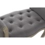 Coffre de Rangement DKD Home Decor Gris Lin Bois d'hévéa (71 x 48 x 60 cm)