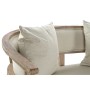 Canapé DKD Home Decor Beige Lin Bois d'hévéa (122 x 69 x 72 cm)