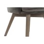 Chaise DKD Home Decor Gris Bois d'hévéa (52 x 55 x 72 cm)