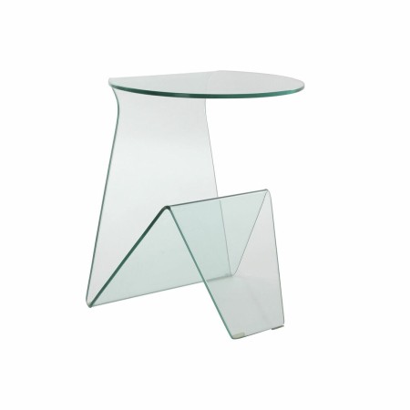 Table d'appoint DKD Home Decor Verre Transparent (40 x 45 x 55.5 cm)
