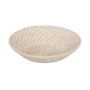 Centro de Mesa Blanco Bambú Ratán 35 x 35 x 8 cm (2 Unidades)