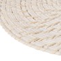 Salvamantel Blanco Bambú Ratán 40 x 30 x 0,5 cm