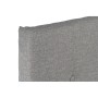 Tête de lit DKD Home Decor Gris Polyester Bois d'hévéa (160 x 7 x 65 cm)