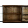 Buffet DKD Home Decor Bois Verre (120 x 35 x 86 cm)