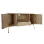 Meubles de télévision DKD Home Decor Métal Bois de paulownia Pin (118 x 40 x 65 cm)