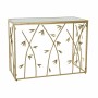 Console DKD Home Decor Miroir Doré Métal (100 x 40 x 78 cm)