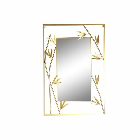 Miroir mural DKD Home Decor Miroir Doré Métal (70.5 x 3 x 103 cm)