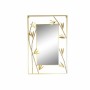 Miroir mural DKD Home Decor Miroir Doré Métal (70.5 x 3 x 103 cm)