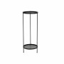 Table d'appoint DKD Home Decor Noir Métal (31 x 31 x 80 cm)
