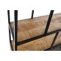 Étagère DKD Home Decor Noir Métal Bois de manguier Brun foncé (100 x 37 x 180 cm)