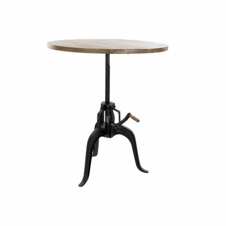Table d'appoint DKD Home Decor Marron Noir Bois Métal (90 x 90 x 106 cm)