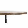 Table d'appoint DKD Home Decor Marron Noir Bois Métal (90 x 90 x 106 cm)