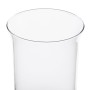 Vase Transparent Verre 10 x 7 x 15 cm