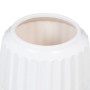 Vase Blanc Céramique 14,5 x 14,5 x 11 cm