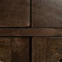 Mueble Auxiliar NATURAL WAY Dorado Natural Hierro Ratán Madera de mango 84 x 38 x 94 cm