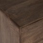Mueble Auxiliar NATURAL WAY Dorado Natural Hierro Ratán Madera de mango 84 x 38 x 94 cm