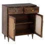 Meuble d'Appoint NATURAL WAY Doré Naturel Fer Rotin Bois de manguier 84 x 38 x 94 cm