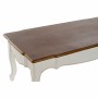 Table d'appoint DKD Home Decor Blanc Marron Bois de paulownia (120 x 60 x 50 cm)