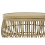 Jeu de 2 tables DKD Home Decor Rotin Bambou (51 x 51 x 33 cm) (44 x 44 x 27.5 cm) (2 pcs)