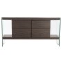 Buffet DKD Home Decor Verre Bois MDF (160 x 45 x 80 cm)