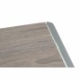 Console DKD Home Decor Verre Marron Transparent MDF noyer Moderne (160 x 45 x 80 cm)