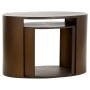 Jeu de 2 tables DKD Home Decor Métal Cuivré Clair (80 x 50 x 56 cm) (2 pcs) (60 x 40 x 45 cm)