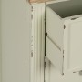 Caisson à Tiroirs Beige Naturel Bois d'épicéa Bois MDF 90 X 42 X 85 CM