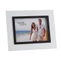 Cadre photo Blanc Noir Verre polystyrène 13 x 18 cm 24,5 X 1,5 X 19,5 CM
