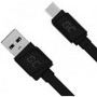 Cable USB Green Cell KABGC03 Negro 25 cm