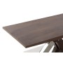 Table de Salle à Manger DKD Home Decor Bois Acier (120 x 60 x 43.5 cm)