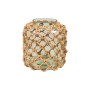 Vase Romimex Marron Transparent verre Corde 18 x 20 x 18 cm