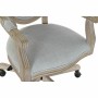 Chaise DKD Home Decor Lin Bois d'hévéa (64 x 60 x 100 cm)