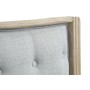 Tête de lit DKD Home Decor Gris Lin Bois d'hévéa Naturel (180 x 10 x 120 cm)