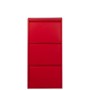 Zapatero Alexandra House Living Rojo 50 x 103 x 15 cm 3 cajones