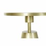 Table d'appoint DKD Home Decor Blanc Marbre Fer Doré (60 x 60 x 58 cm)