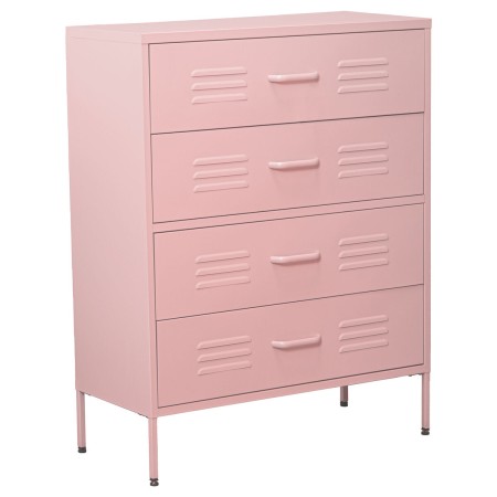 Cómoda Alexandra House Living Rosa 80 x 102 x 35 cm
