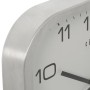 Horloge Murale Alexandra House Living Blanc Argenté Aluminium 30 x 4 x 30 cm