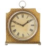 Horloge de table Alexandra House Living Doré Métal 31 x 33 x 9 cm