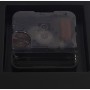 Reloj de Mesa Alexandra House Living Plateado Cristal Brillantes 22 x 26 x 6 cm