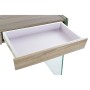 Table d'appoint DKD Home Decor Transparent Verre Bois MDF (120 x 40 x 76 cm)