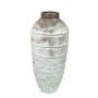 Vase Romimex Blanc Marron Terre cuite 45 x 100 x 45 cm